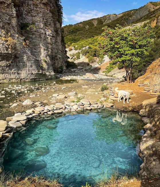 A Day in Permet: Swim in Thermal Baths and Langarica Canyon - Walking Langarica Canyon for one hour