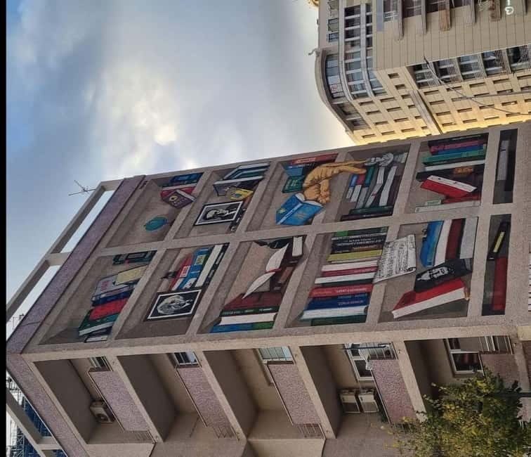 A short walking tour showing all in Tirana - Murals that explain modern Albanian culture