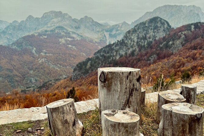 Albanian Alps Off-Road Adventure :Boge & Theth 1 Day - Qafë Thore is the best place to pause above the valleys