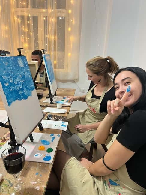 Art & Wine in Tirana - Create Your Souvenir With Us - Two and a half hours of guided painting
