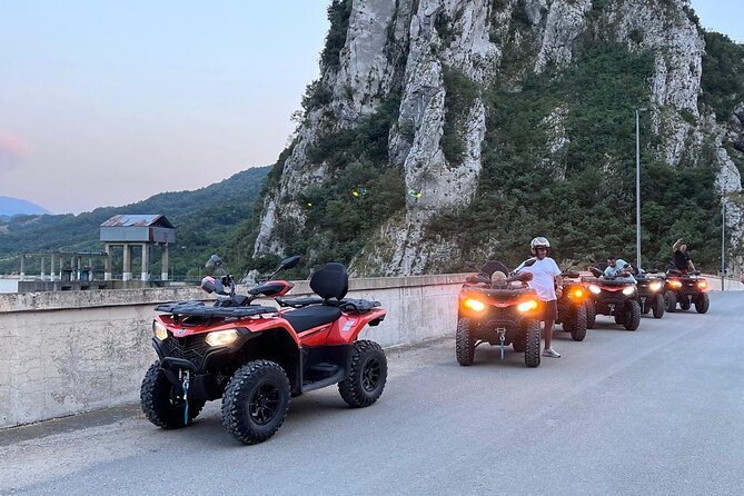 ATV/Quad Bike tour to Bovilla lake - Why Bovilla Lake works so well for an ATV outing