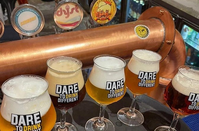 Beer Tasting Tour Tirana - A stop near Qemal Stafa Stadium