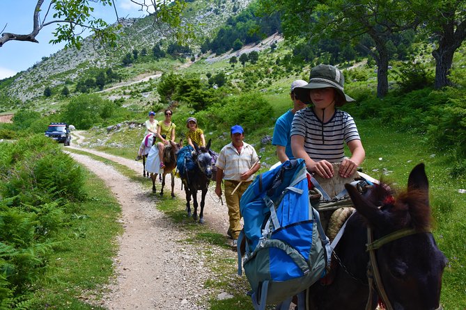 Berat Hiking Off Road picnic lunch in Tomori Holy Mount - The 30-minute walk to Tomorri’s ruined castle