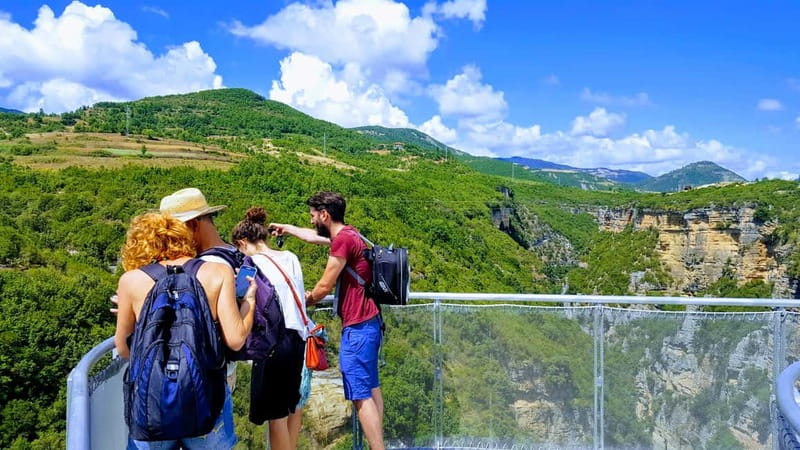 Berat: Osum Canyon and Bogove Waterfall Tour - Viewpoints, legends, and the Osum Canyon walk