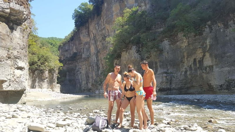 Berat: Osum Canyon and Bogove Waterfall Tour - The cold-water reward at Bogove Waterfall