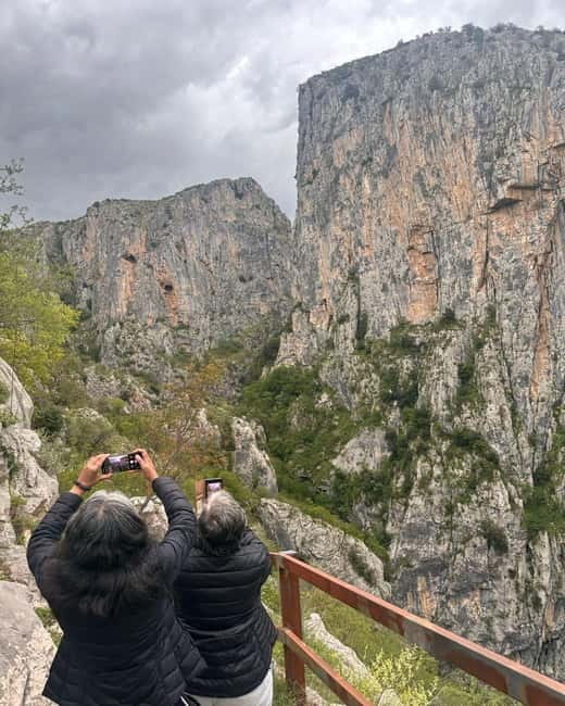Berat: Osumi Canyon, Bogova Waterfall, & Rakia Village Tour - Morning coffee and the road into Skrapar