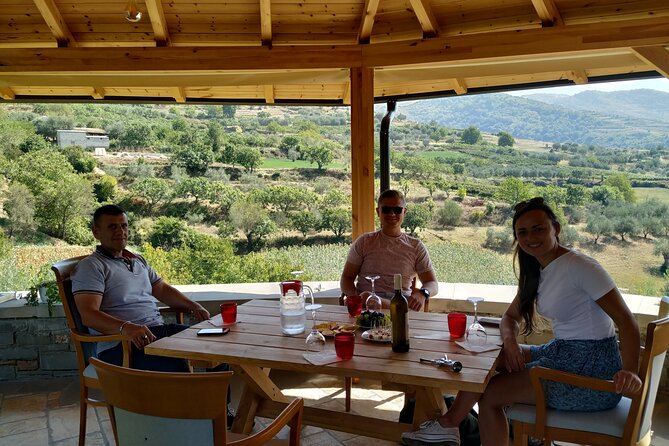 Berat wine Tour Guided Winery Tour with Transfers and Tastings - Leaving Berat in an air-conditioned vehicle