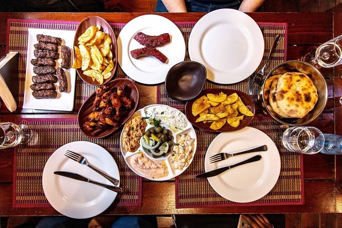 Best of Local Food & City Tour of Tirana - Food & Drinks Included - The New Bazaar: produce, pastries, and a sweet break