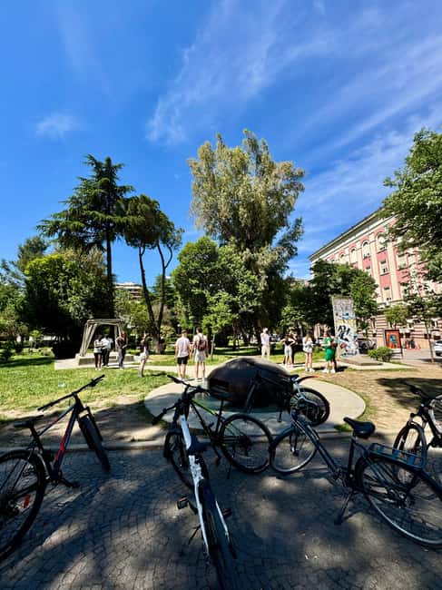 Bike or E-Bike rental Tirana a Self Guided Bike Tour - A practical central Tirana route