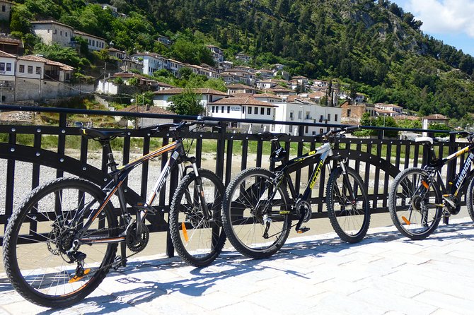 BIKE RENTAL and BIKE TOURS in Berat by 1001 Albanian Adventures - The Bogove waterfall ride takes real effort