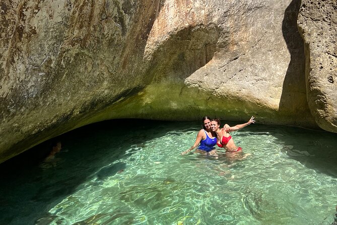 Blue Cave & Grama Bay Full Day Guided Boat Tour - Dafina Cave offers a short but memorable stop