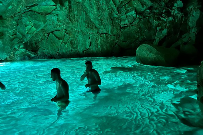 Blue Gem Cave and Grama Bay Speedboat Tour from Vlore - Grama Bay: two hours for the grand finale