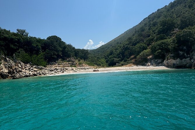 Blue Gem Cave and Grama Bay Speedboat Tour from Vlore - Boat comfort, guides, and what the day feels like
