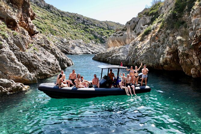 Blue Gem Cave and Grama Bay Speedboat Tour from Vlore - Haxhi Ali Cave: a strong opening stop
