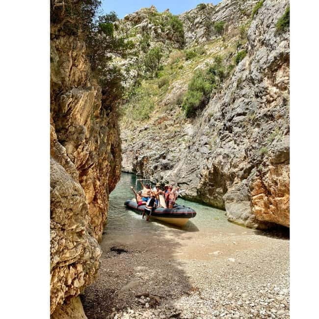 Blue Gem Cave Speedboat Tour Vlore - Bristan and the Skafistave canyon