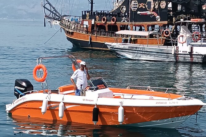 Boat Trip Around the Hidden Gems of Saranda - Kakome: your first swim stop