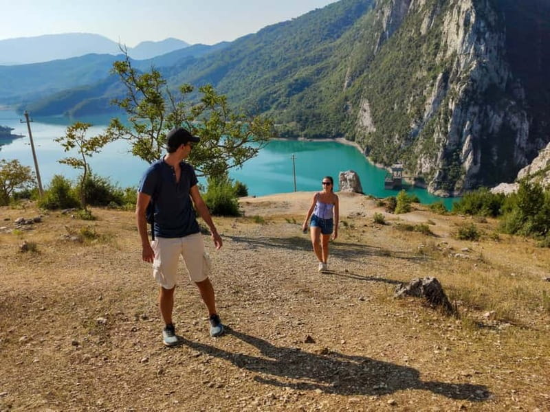 "Bovilla Lake, Kruja Castle & Durrës City Day Trip" - Bovilla Lake and the Gamti trail