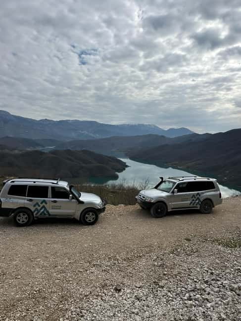Bovilla Lake & Kruja Castle, Gamti Mnt Optn Hike by 4x4 SUV - The 4x4 ride to the reservoir