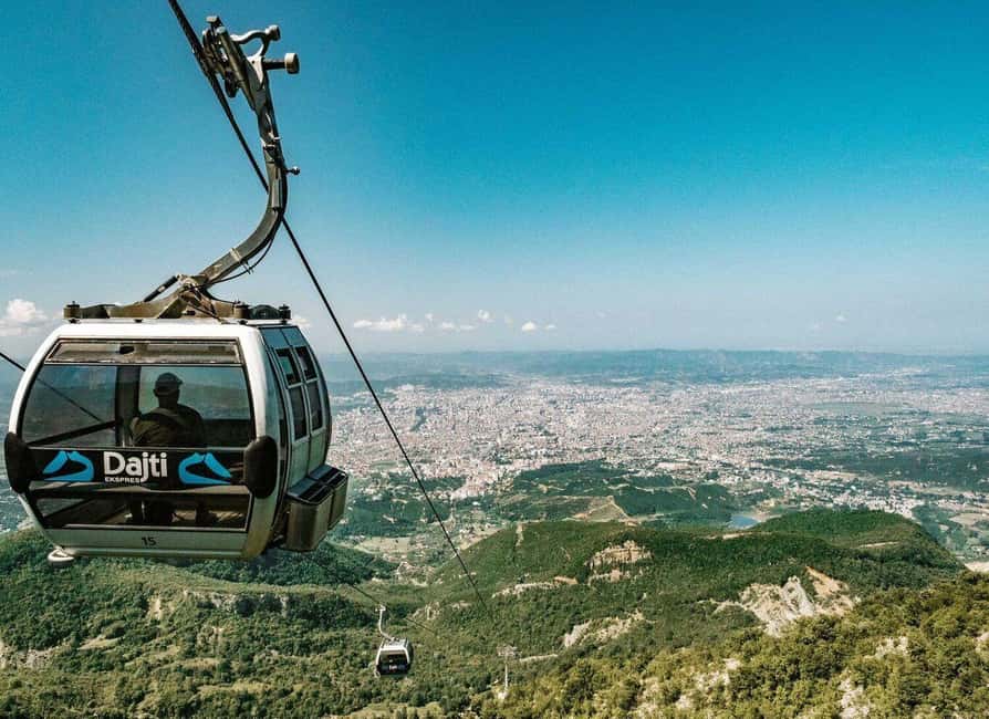 Dajti Cable Car & Tirana city tour from Durres/Golem - Key points at a glance