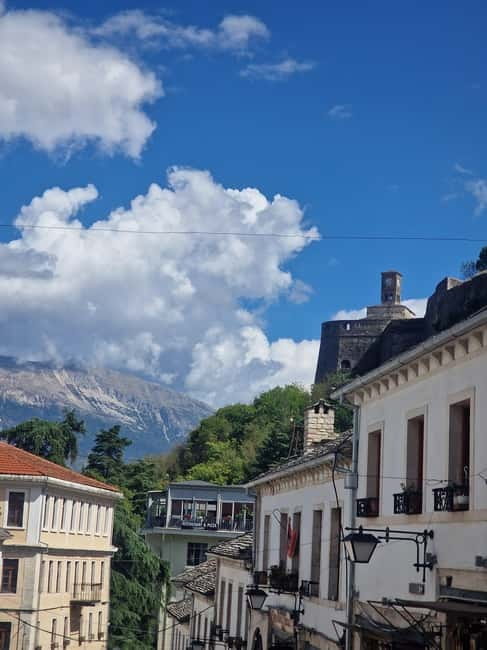 Day tour from Saranda/Ksamil:Gjirokaster +Blue Eye & Lekursi - The road to Gjirokaster adds to the day