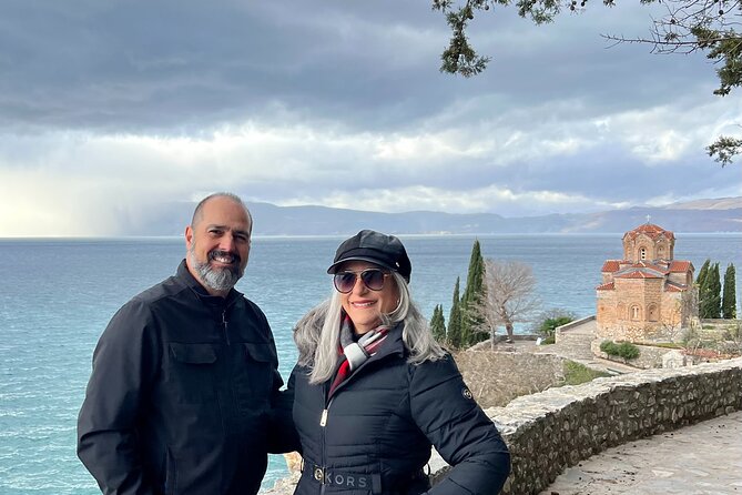 Day tour of Ohrid & St. Naum, N Macedonia from Tirana - The Ancient Theatre of Ohrid puts the city’s age in view