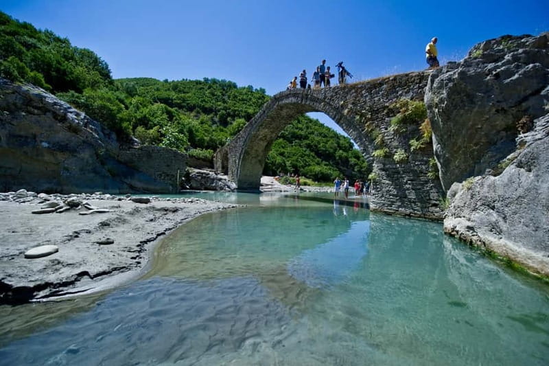 Day Tour to Permet Thermal Baths and Langarica Canyon - Walking into Langarica Canyon