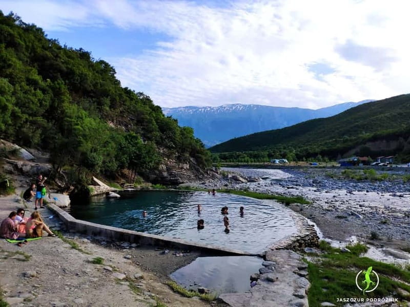 Day Tour to Permet Thermal Baths and Langarica Canyon - Benja Thermal Baths beneath Ura e Kadiut
