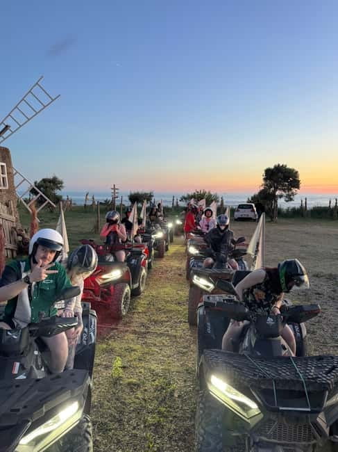 Durres: ATV Golden Hour - The Adriatic Sunset Viewpoint
