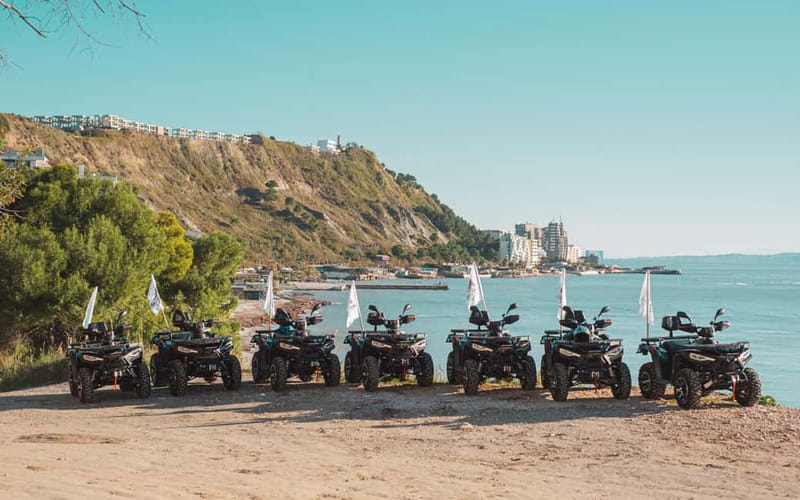 Durres: Kallmi Guided ATV Quad Bike Tour with Helmet - From Durres streets to Kallmi’s rough tracks