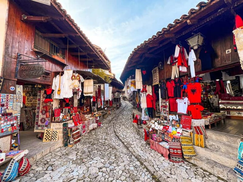 Escape from Tirana, Kruja City, Castle, Old Bazzar - The Shkopeti Lake question