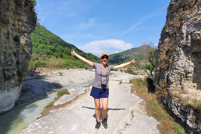From Berat: Osum Canyon and Bogove Waterfall - Bogove Park and the cold pool below the waterfall
