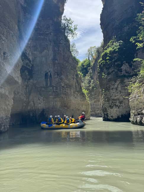 From Berat: Osumi Canyon Rafting Adventure - Getting ready in Çorovode