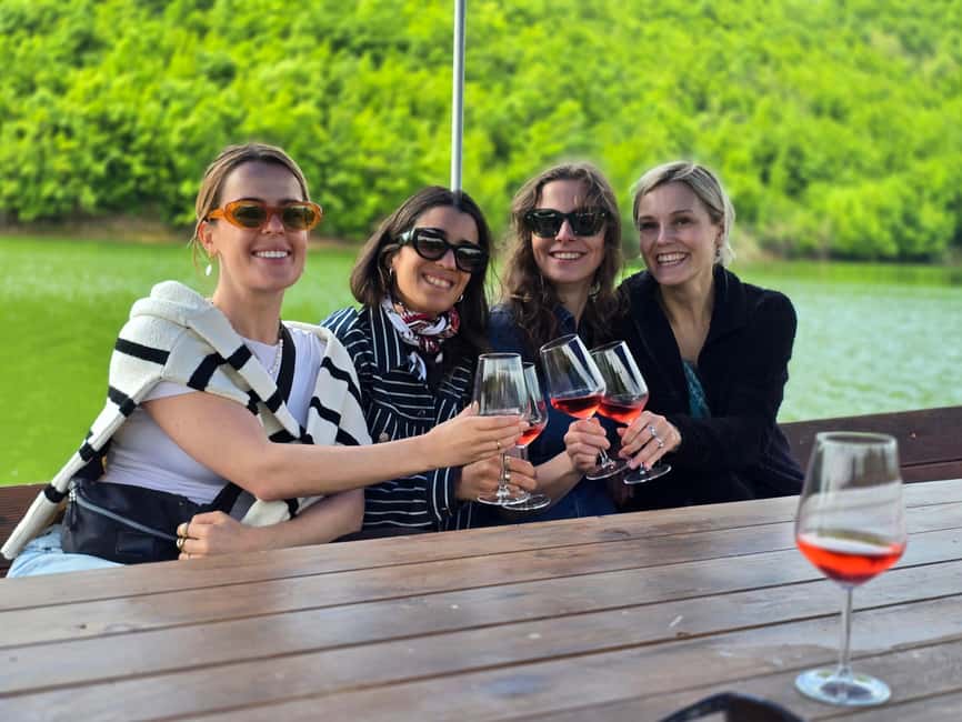 From Durrës: Albanian Wine Tasting with Vineyard & Boat Tour - The first tasting: raki, brandy, and Albanian snacks