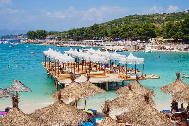 From Durres,Golem: Blue Eye,Ksamil,Saranda Day Tour - Ksamil gives you the main beach break