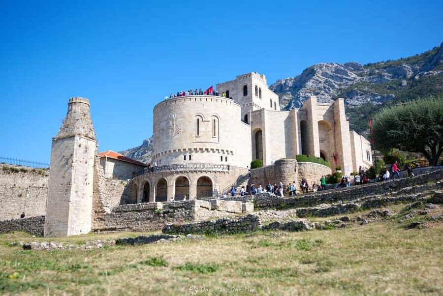 From Durres & Golem: Kruja Castle, Old Bazaar - Entering Kruja Castle and Skanderbeg’s story