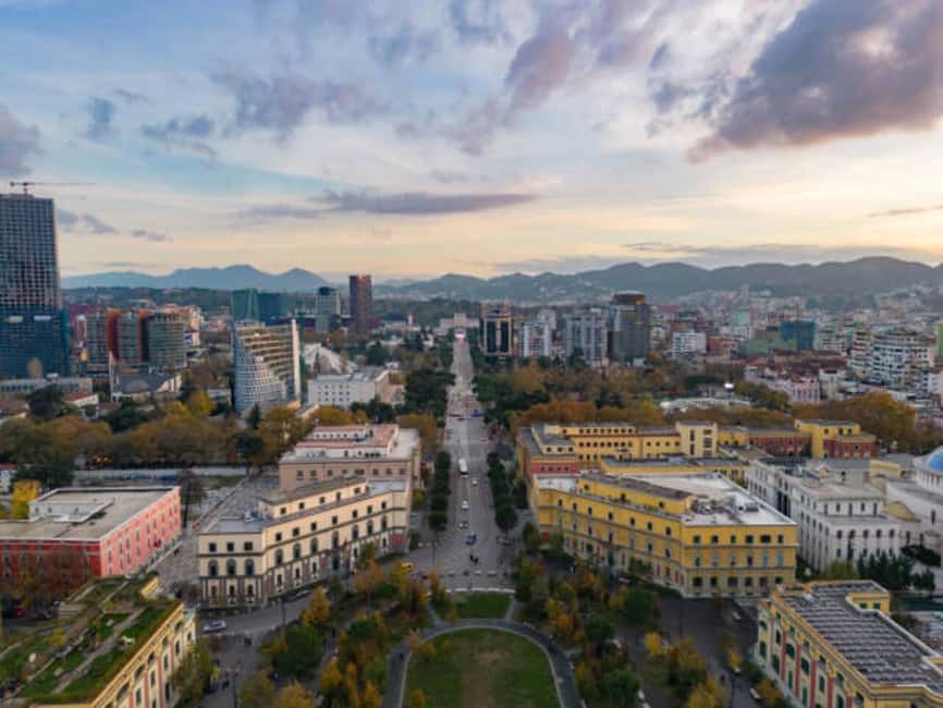 From Durres/Golem: Tirana City Tour and Dajt Cable Car - Two hours in Dajti National Park