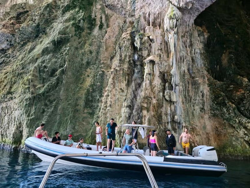 From Durres: Speed Boat to Sazan Island, Cave & Karaburun - Sazan Island and its abandoned military past