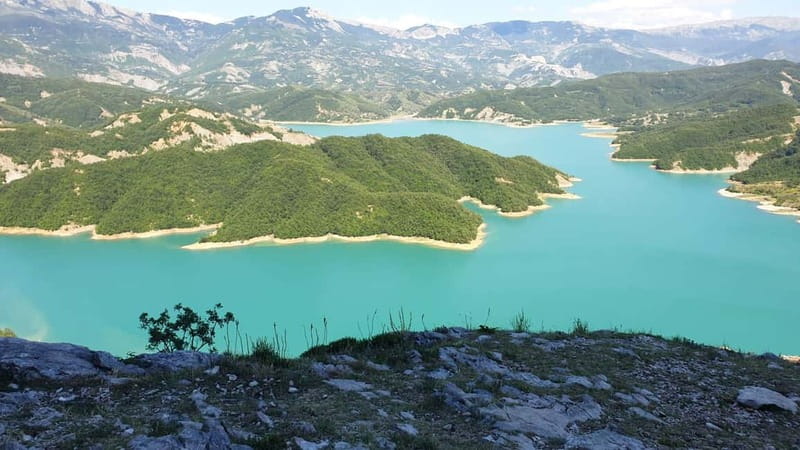From Durres: Sunset Tour Bovilla Lake & Gamti Mountain - First look at the lake and dam