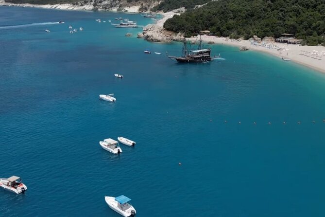 From Sarandë Boat Tour to Kroreza Beach with Snorkeling - Krorezë Bay gives you three hours to slow down