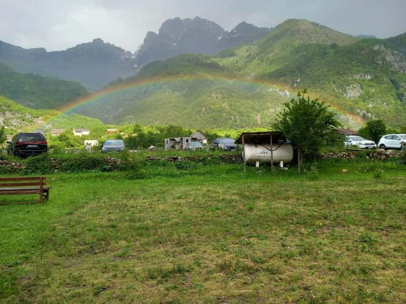 From Shkoder: Theth Full-Day-Tour, With lunch. - Grunas Waterfall after a 20-minute walk