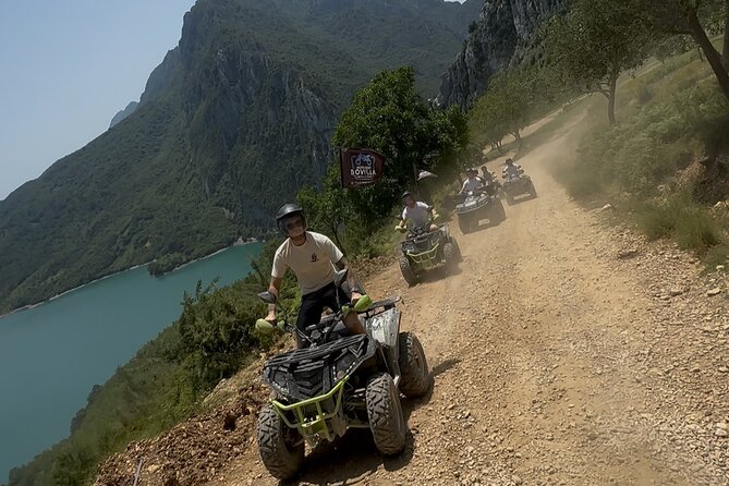 From Tirana: ATV/Quadbike Tour at Lake Bovilla - The guide and the feel of the ride