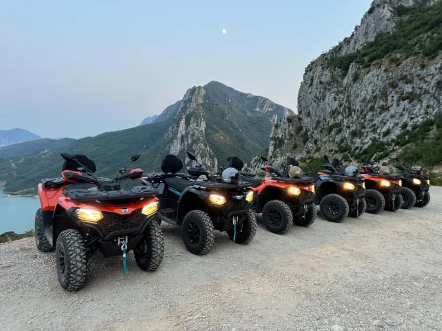 From Tirana : Bovilla Lake ATV/Quad Bike Tour - Key points to know before booking