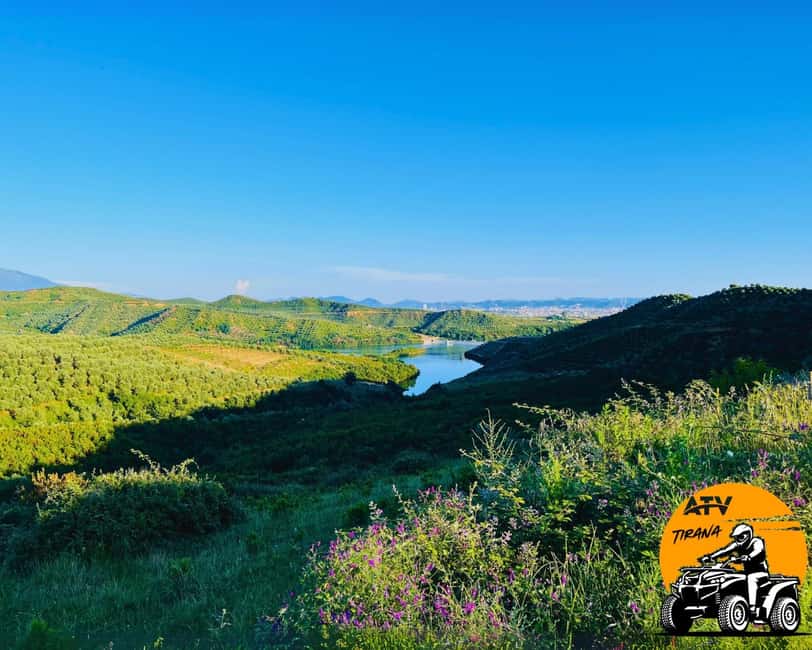 From Tirana : Bovilla Lake ATV/Quad Bike Tour - The 45-minute ride to Bovilla Lake