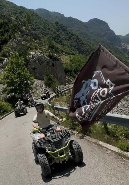 From Tirana: Bovilla Quad Highlights Tour - Learning the quad bike before the mountain track