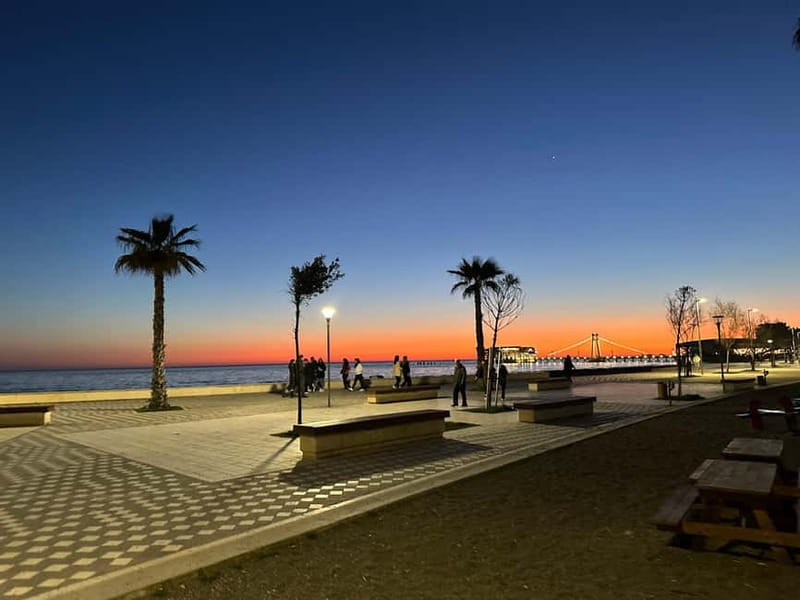 From Tirana:Durres City and Beach Day With Parasol Included. - Leaving Tirana in an air-conditioned van