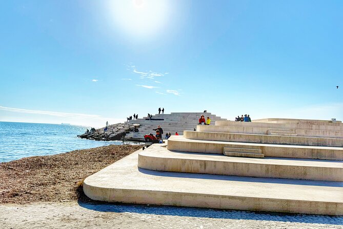 From Tirana: Durres city & Golem beach, Sun & History Day Trip - Walking down to the Venetian Tower