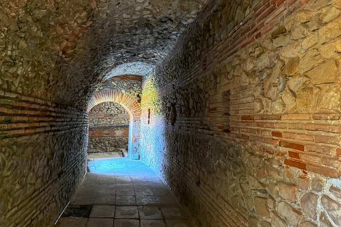 From Tirana: Durres city & Golem beach, Sun & History Day Trip - The Roman amphitheater in Durrës