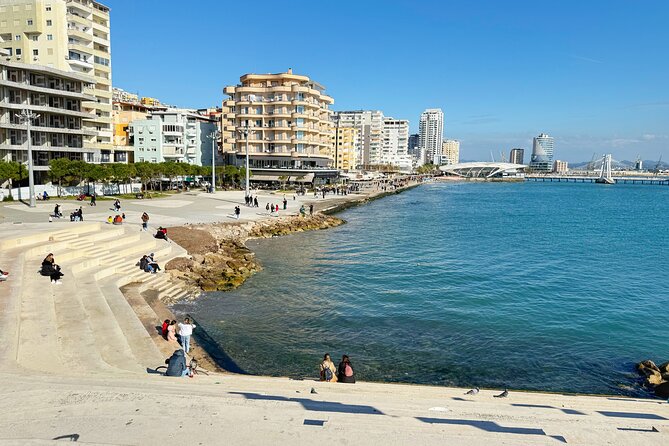 From Tirana: Durres city & Golem beach, Sun & History Day Trip - King Zog’s villa and the view over the Adriatic