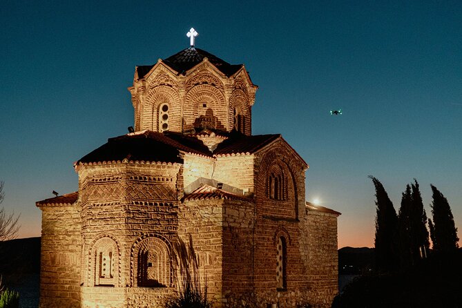 From Tirana/Durres: Day tour to Ohrid North Macedonia - Lake Ohrid Views Along the Water