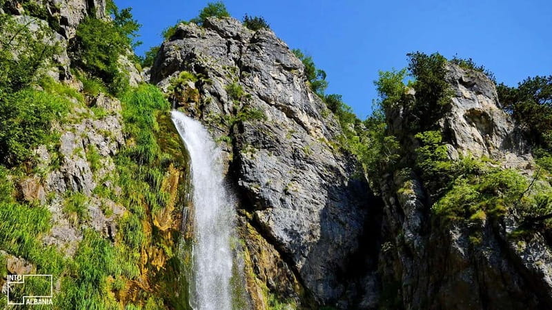 From Tirana/Durres: Exploring Theth, Waterfall and Blue Eye - Grunas Waterfall and the cool side of the mountains
